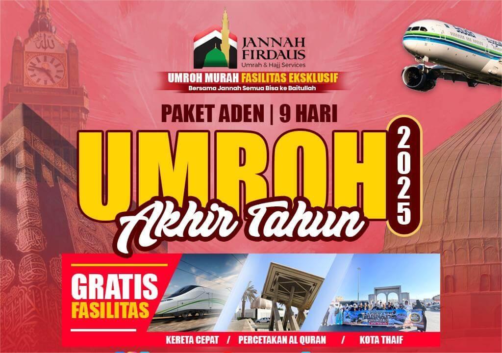 PAKET UMROH ADEN AKHIR TAHUN (9 HARI)